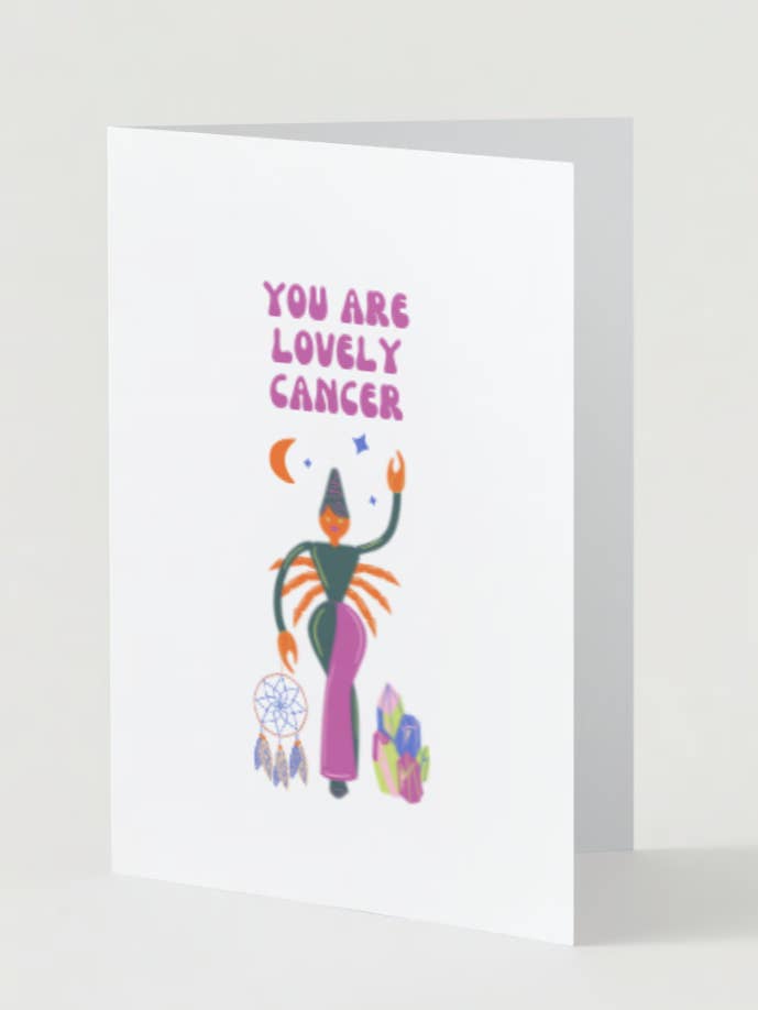 Cancer Birthday Card for wholesale by MPB Stationery