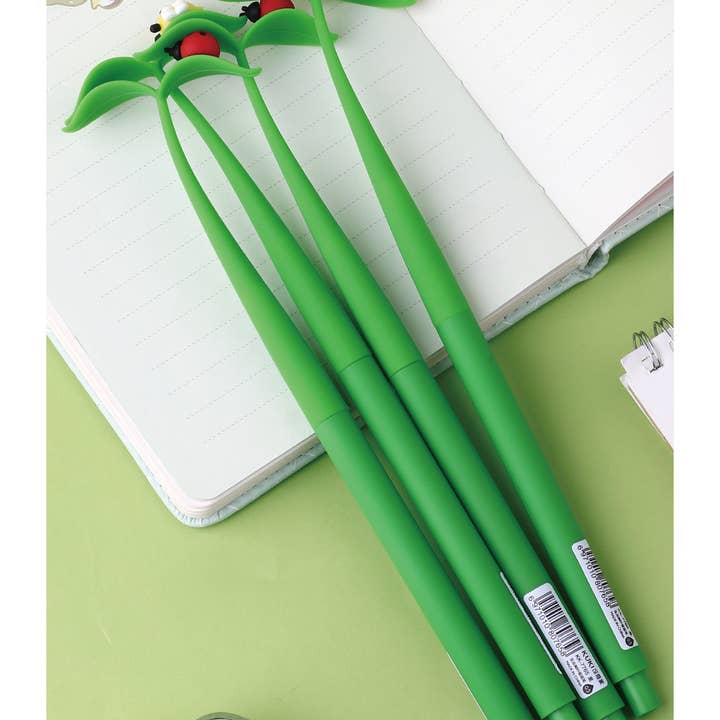 22607 STYLO GEL AGITATEUR DE FEUILLE BUGS-24 pour la vente par BCmini