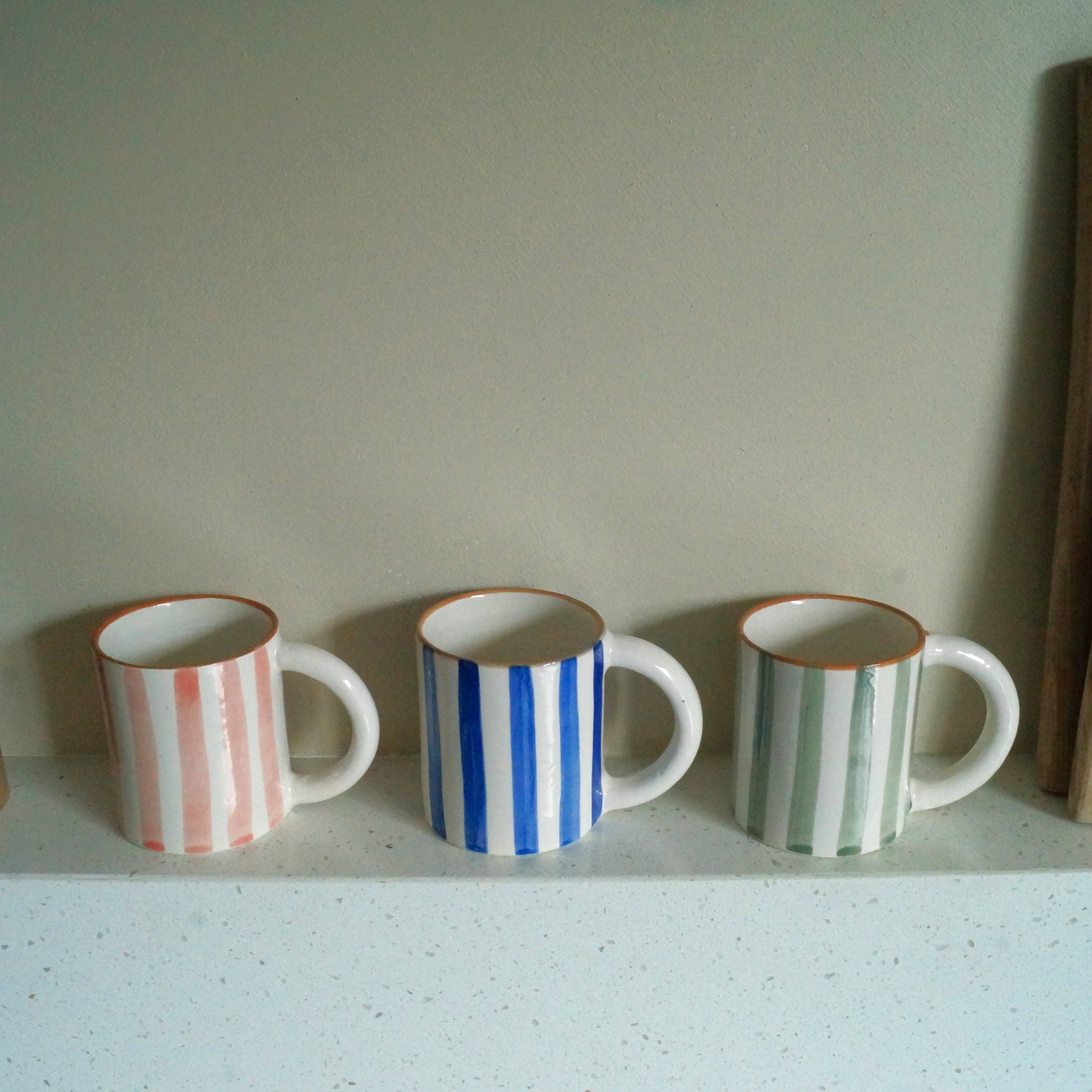 Bohome Living - Vendita all'ingrosso Tazza - Tazza in terracotta smaltata - LINAYA3