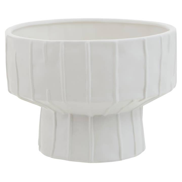 Fara White Vase for wholesale by Interiors by Premier