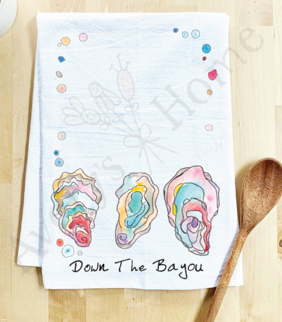 Avery's Home - Vente Torchons - Torchon Personnalisable Souvenir Océan Coquilles d'Huître10