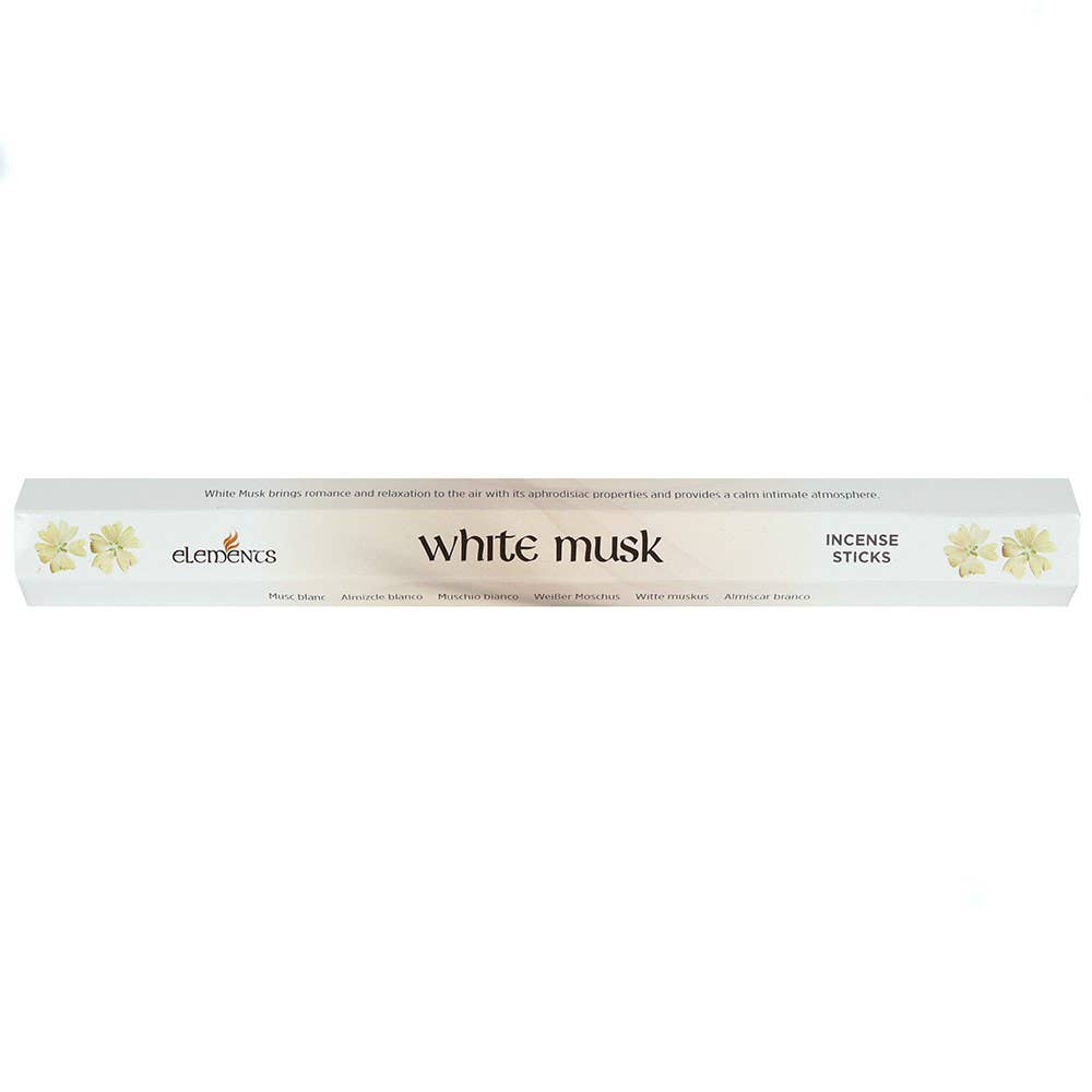 Something Different Wholesale - Wholesale Incense - Set of 6 Packets of Elements White Musk Incense Sticks1