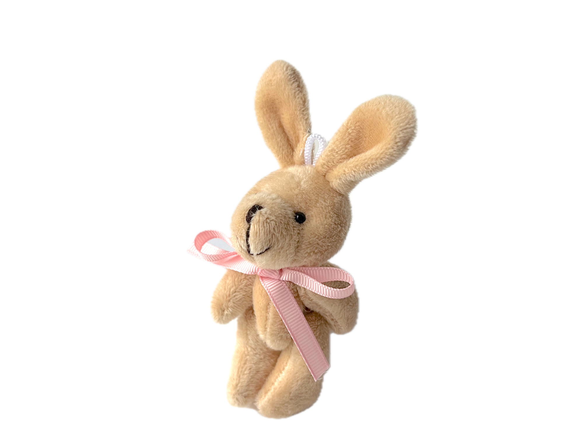 The Gifted Rat - Wholesale Stuffed/plush toy – Kids & baby - Small Plush Bunny Rabbit  (Pink bow) 0