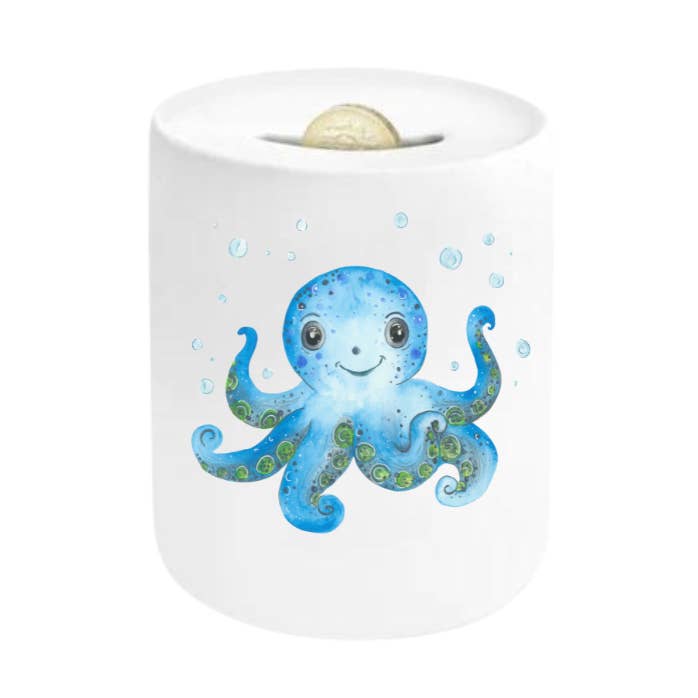 Love Country - Vendita all'ingrosso Salvadanai - Salvadanaio Blue Octopus, salvadanaio, salvadanaio0