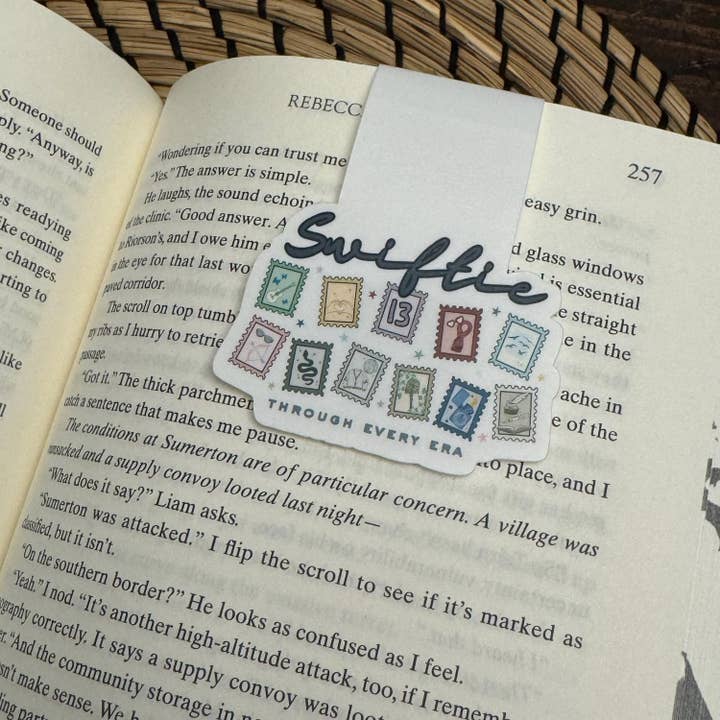 Swiftie Eras Tour Magnetic Bookmark for wholesale by Treasured Tropes Paper Co