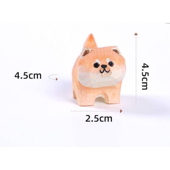 Gohobi (We cover U.S. import duties) – Großhandel Dekofigur – Gohobi handgefertigte Holzfigur Hunde und Katzen5