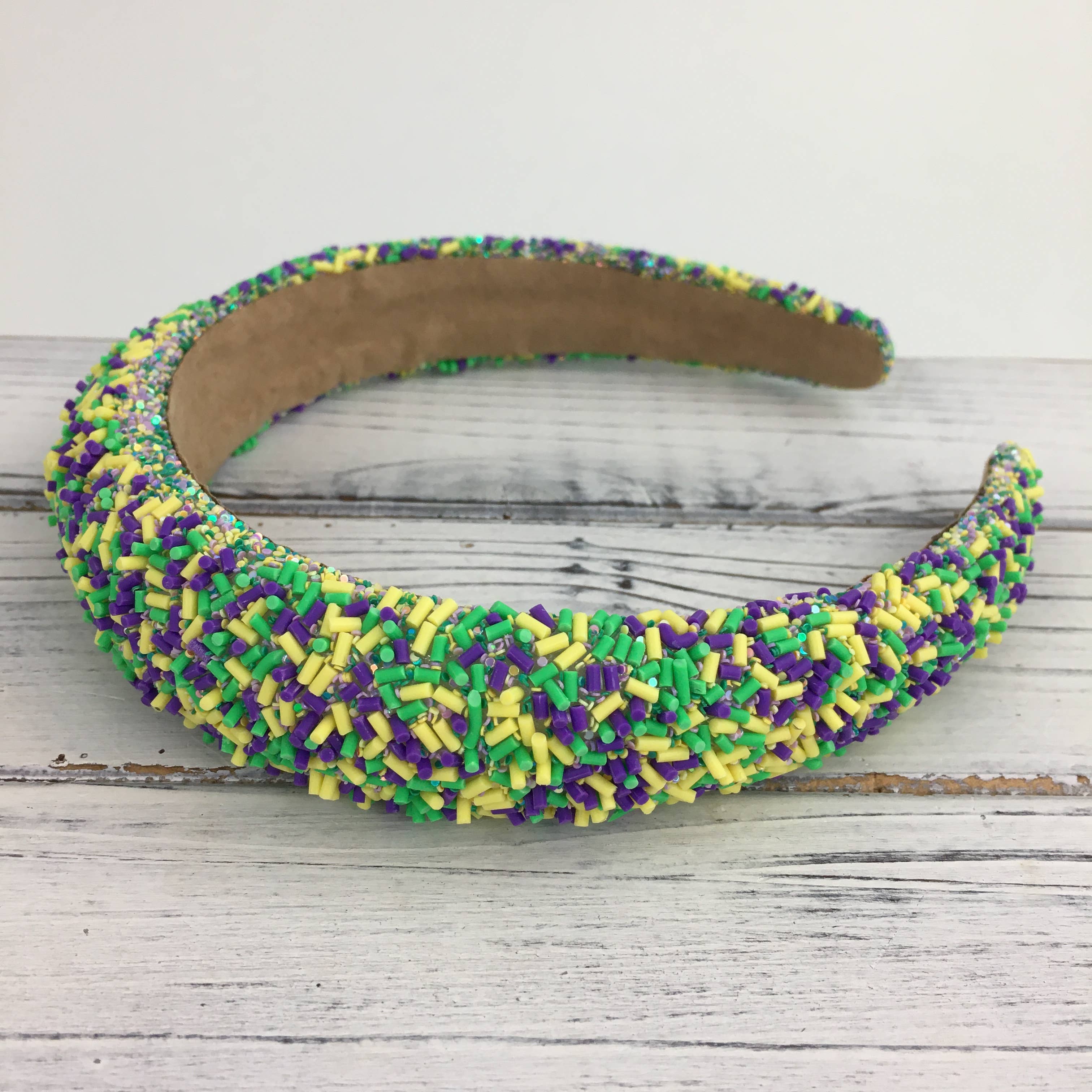 SongLily - Wholesale Fashion Headband - Women's - Mardi Gras sprinkles headband 0