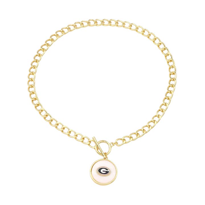 Georgia Logo Halskæde for engroshandel hos Brianna Cannon