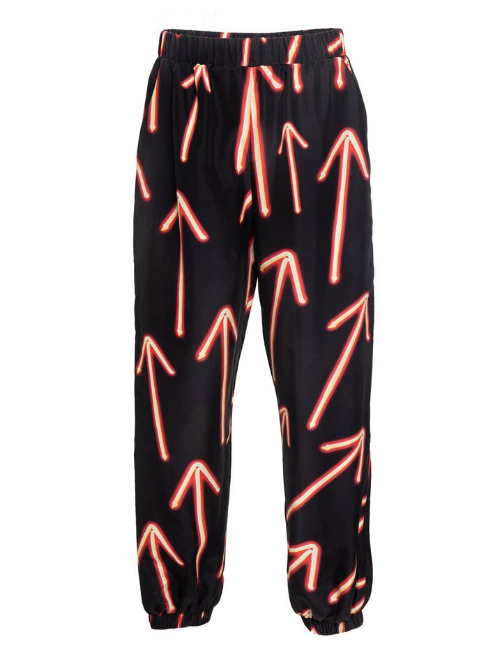 Arrow Silk Pants for wholesale by Eyglo