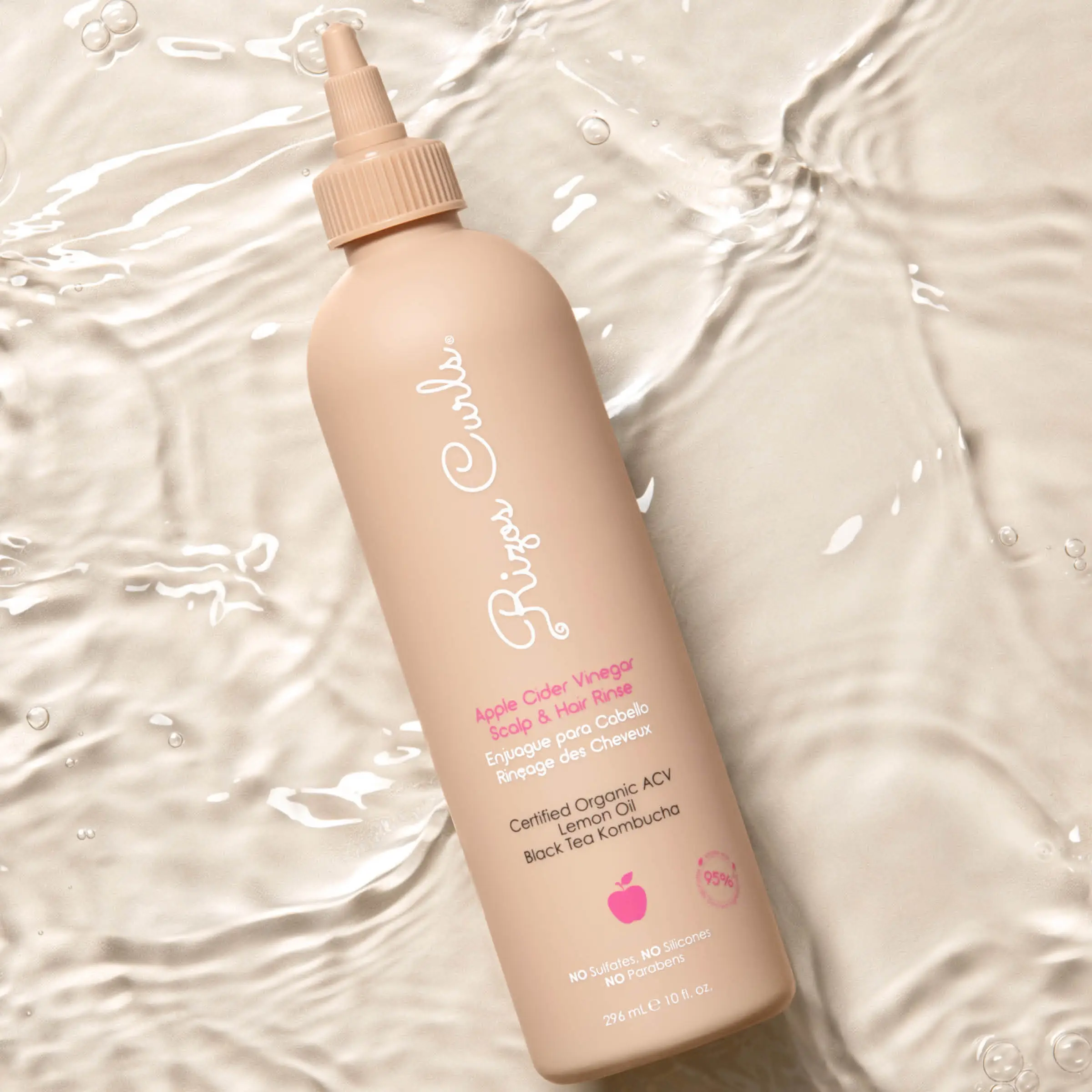 Rizos Curls - Wholesale Scalp/Hair Treatment - Apple Cider Vinegar Scalp & Hair Rinse6