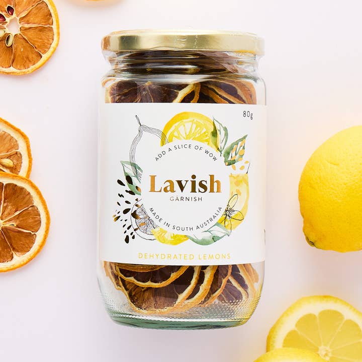 Lavish Gärnish – wholesale Torkad frukt – Dehydratiserad citron1