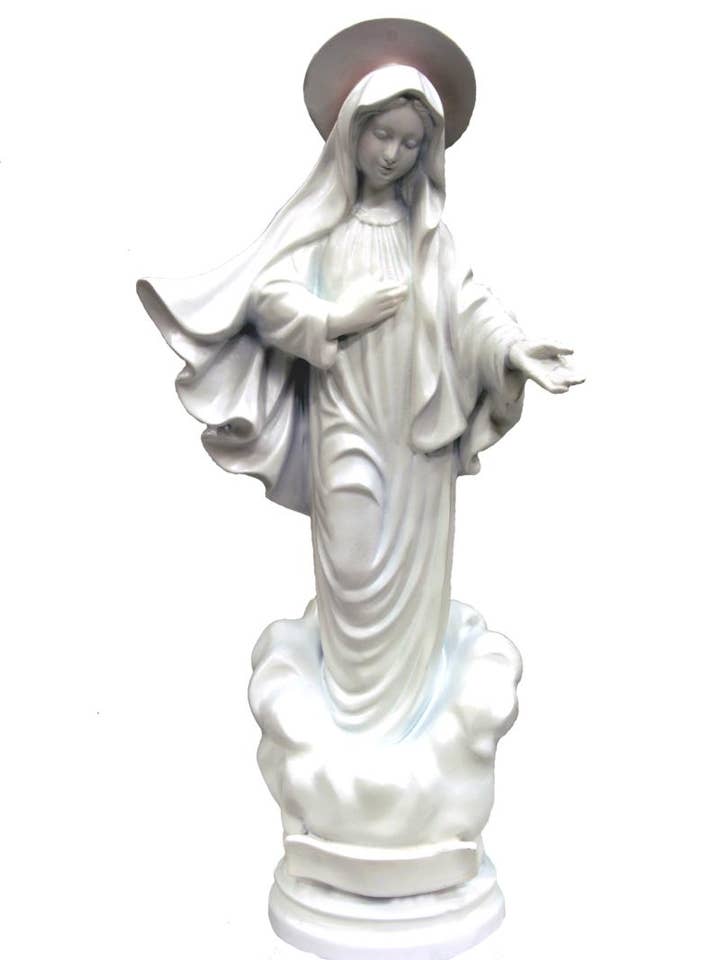Notre-Dame de Medjugorje de Bosnie en résine 13471 pour la vente par Dolfi
