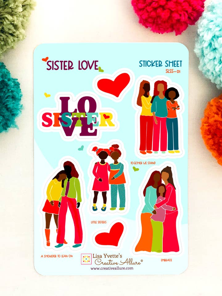 Sister Love klisterark for engroshandel hos Creative Allure