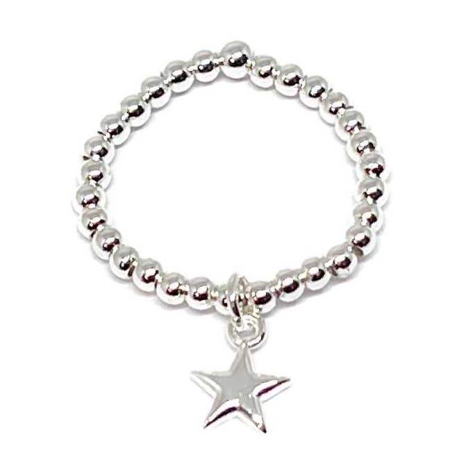 Rachel Star Ring - Silver for wholesale by Clementine Jewellery