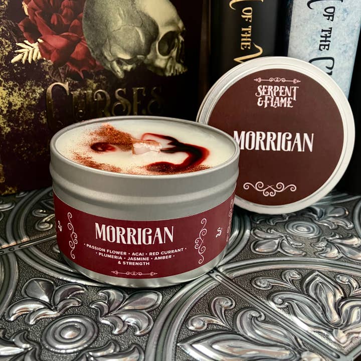 Morrigan Candle, Passionflower Acai Berry for wholesale by Serpent & Flame Candle Co.