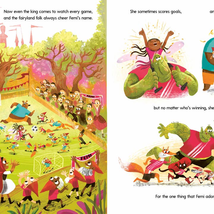 Abrams & Chronicle Books – wholesale Pre-school book (3–5) – The Footballing Fairy (Paperback)6