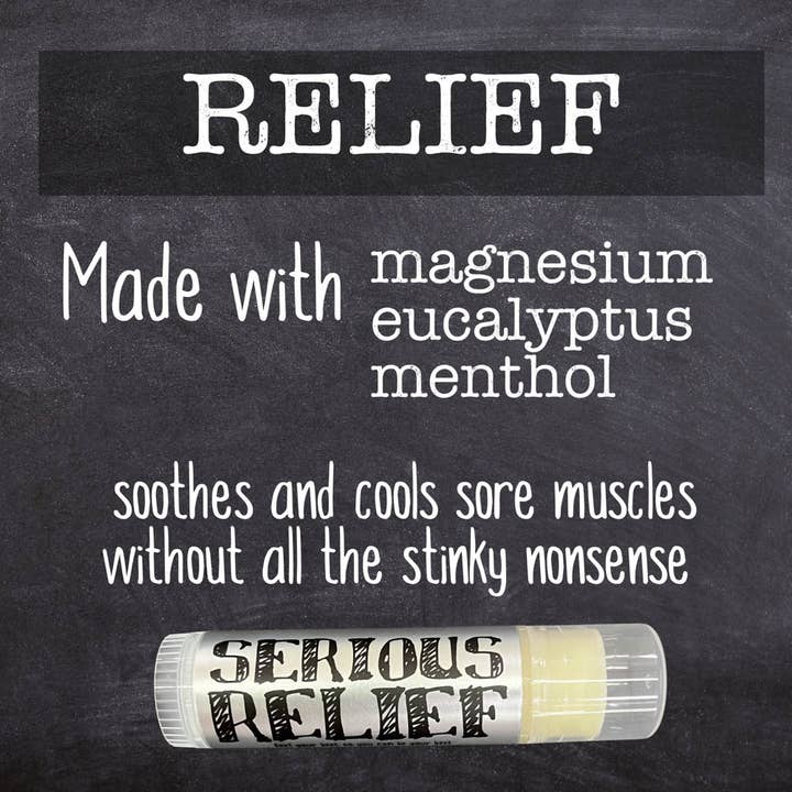 Serious Lip Balm – Großhandel Muskelcreme/-salbe/-gel – Serious Relief Muskel- und Gelenkmassage zur Linderung von Muskelkater!