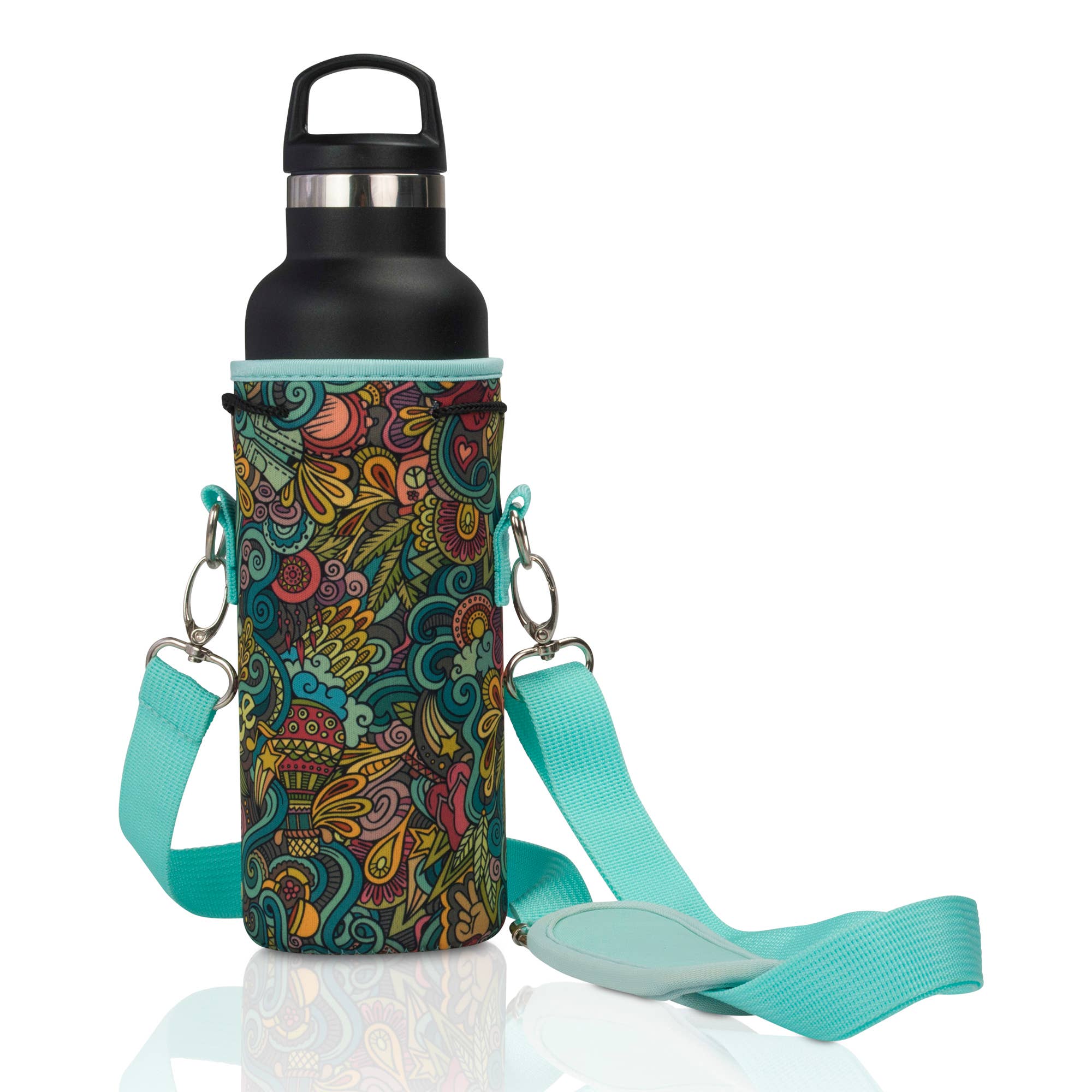 MADE EASY KIT - Wholesale Flessenrek/houder - Made Easy Kit neopreen waterfleshouder met verstelbare schouderband52