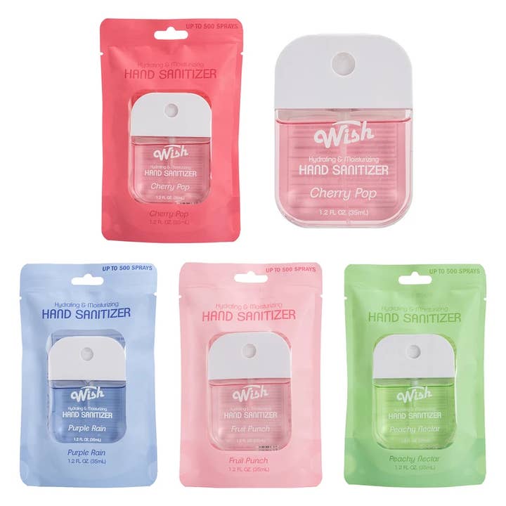 Primal Elements - Wholesale Hand Sanitizer - Wish Hydrating & Moisturizing Hand Sanitizer - 48ct Assorted