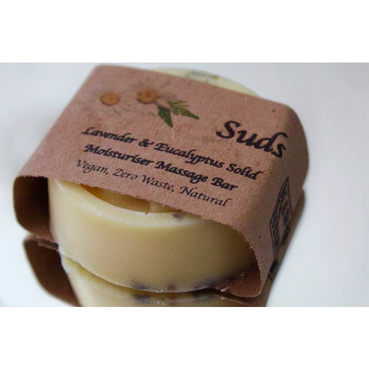 Vegansk lavendel og eukalyptus solid håndcreme for engroshandel hos Suds