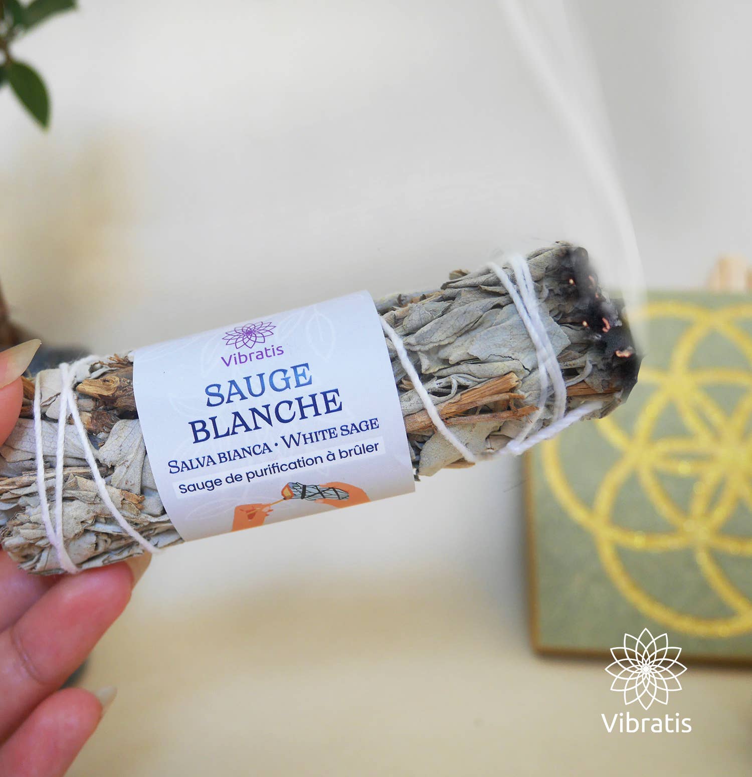 Vibratis - Wholesale Sage Bundle - 9+1 FREE: White sage stick in bulk2