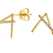 Brincos Prata Zirção Grace for wholesale by ARTE NOVA