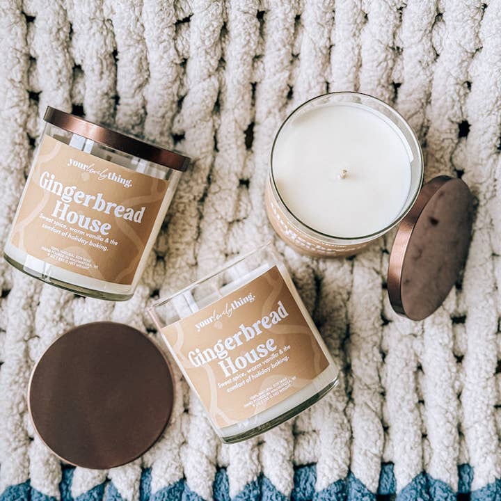 Gingerbread House for wholesale by Your Lovely Thing