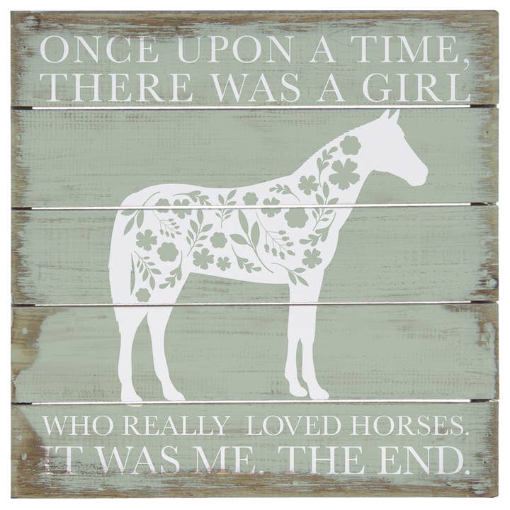 Girl Loved Horses 8" - Perfect Pallet Petites for wholesale by Sincere Surroundings