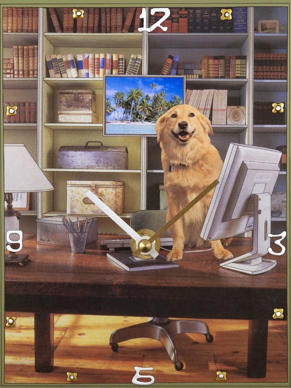 Récupération de l'horloge de collage de mon courrier pour la vente par Lea Alboher