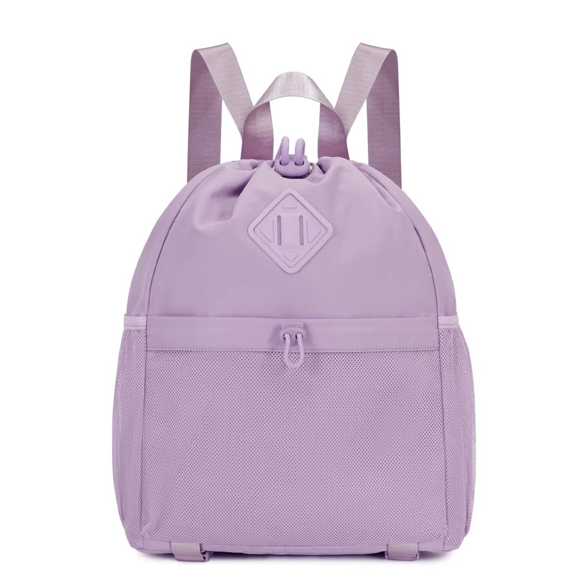 wandf - Vente Sac à cordon de serrage – unisexe - Sac à dos de sport avec cordon de serrage et sangle pour tapis de yoga18