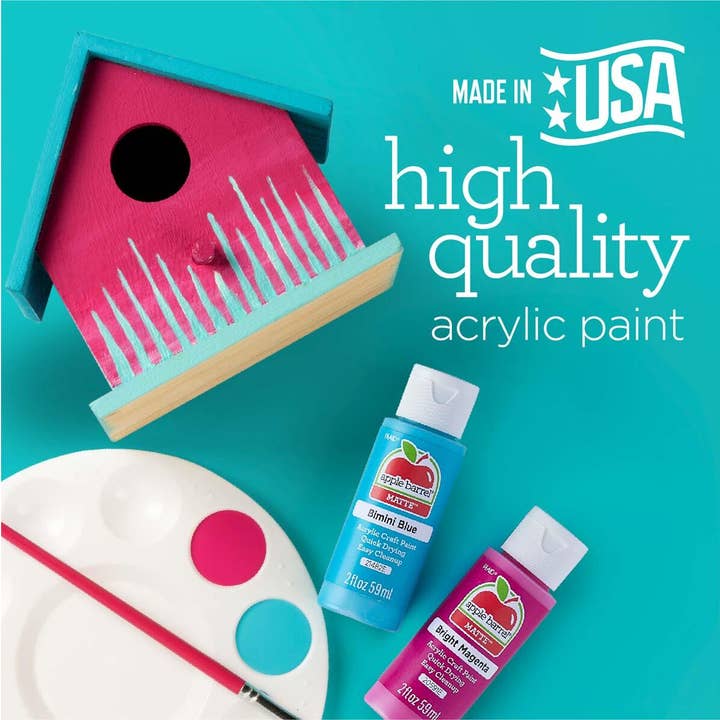 Plaid Crafts - Wholesale Acrylic Paint - Apple Barrel ® Glow-In-The-Dark Acrylic Paint - 2 oz9