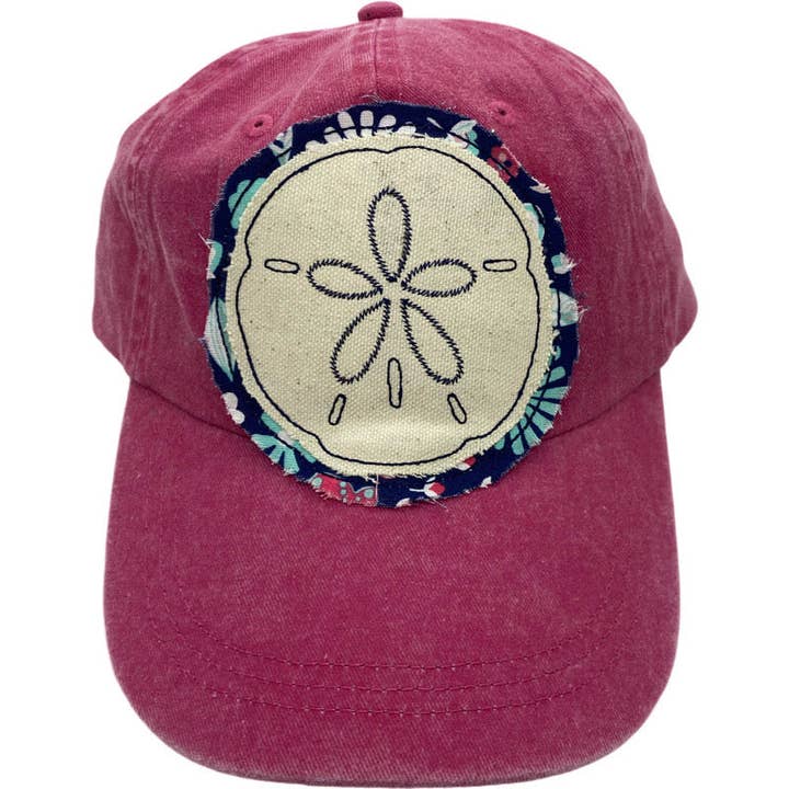 Appliquéd Hat-Sand Dollar for wholesale by Studio S Designs