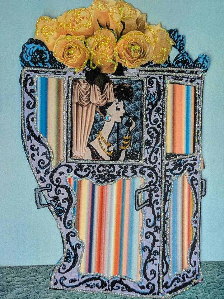 Telefonboks-kort, Sladderdame-kort, Fancy Telefon-kort for engroshandel hos Erica DiPaolo Designs