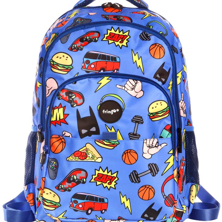 Zaino multiscomparto - Doodles Boy per la vendita all'ingrosso da parte di Fringoo Group Ltd