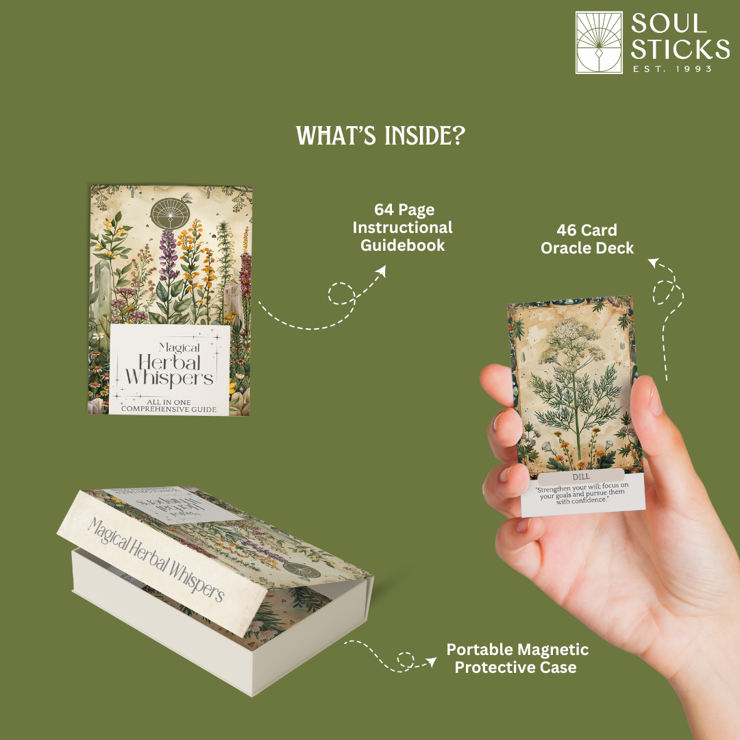 Designs by Deekay Inc. - Vendita all'ingrosso Tarocchi - Mazze di Carte Oracolo Magici 'Herbal Whispers'2