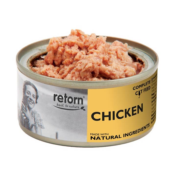 Retorn Chicken Cat Cans for wholesale by POCURULL SL (Retorn)