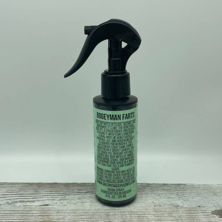 Bogeyman Farts - Room Spray for wholesale by Sultry Sassy Scents