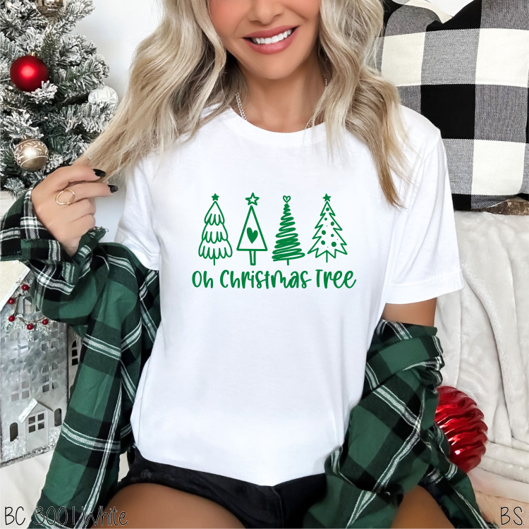 Bama Screens - Wholesale Sublimation Transfer - Green Oh Christmas Tree #BS61970