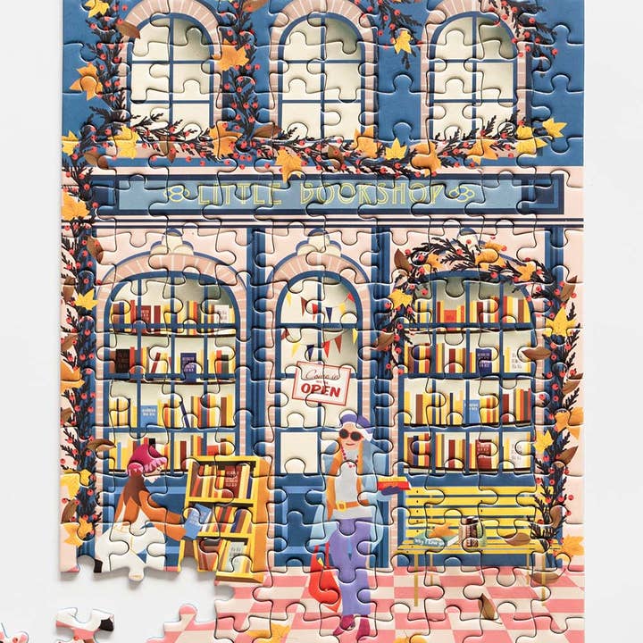 ViSSEVASSE - Wholesale Puzzle - Adult - LITTLE BOOKSHOP - JIGSAW PUZZLE - with 150 pieces1