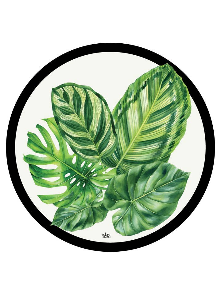 Foliage Charger Cover Sæt med 6 for engroshandel hos Sobre Meza