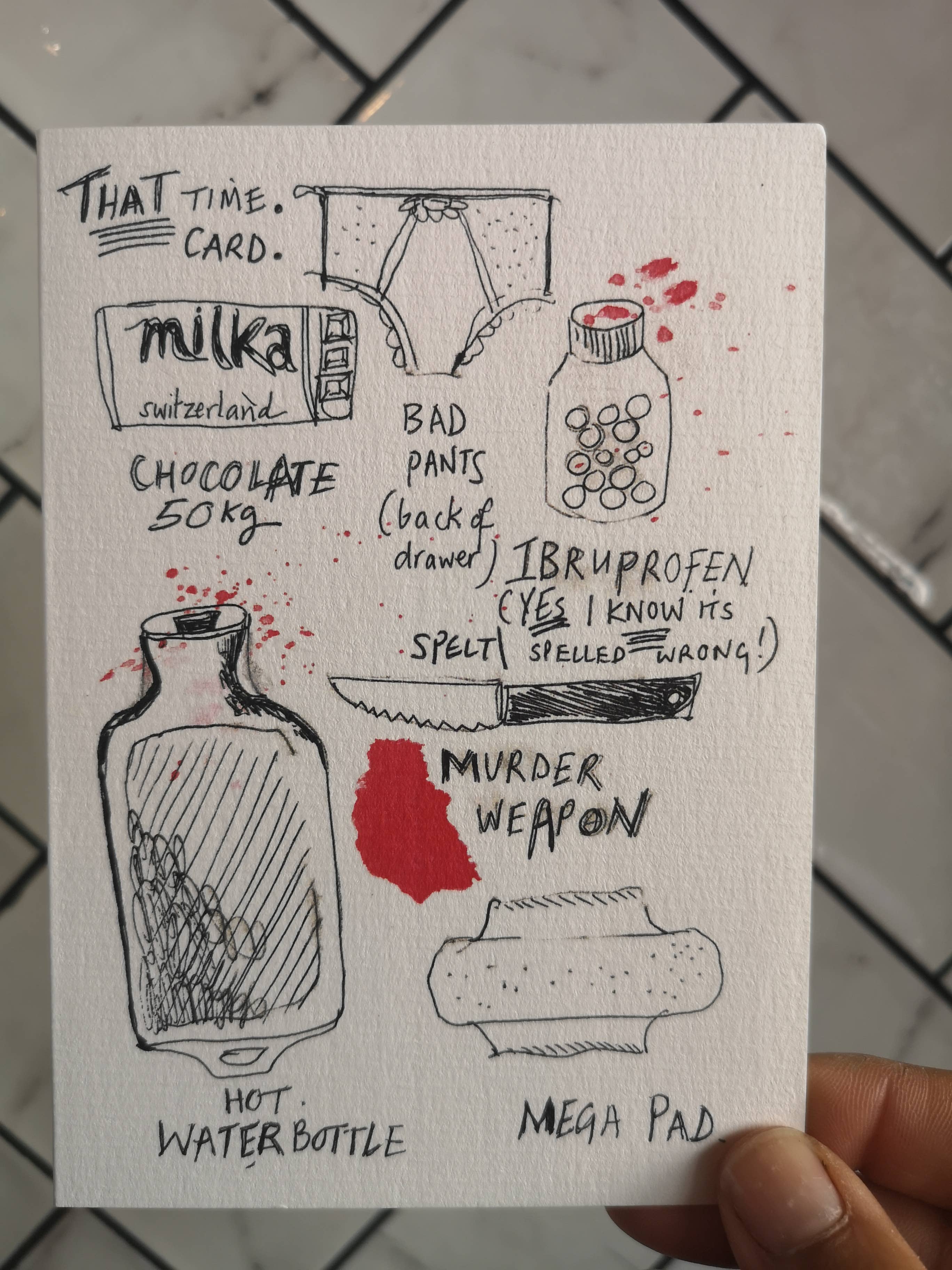 MODERN GOODS – Großhandel Grußkarten für den Alltag – MODERNE WAREN PMT PMS KARTE1