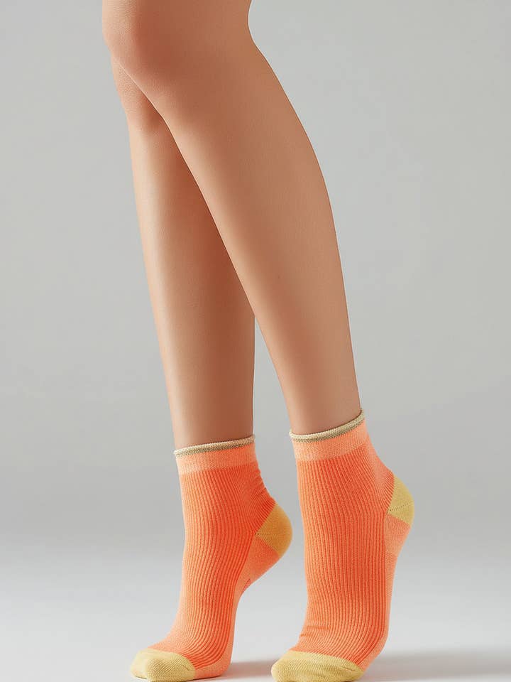 EVA 1.0 - neon orange for wholesale by DAILYSOCKS