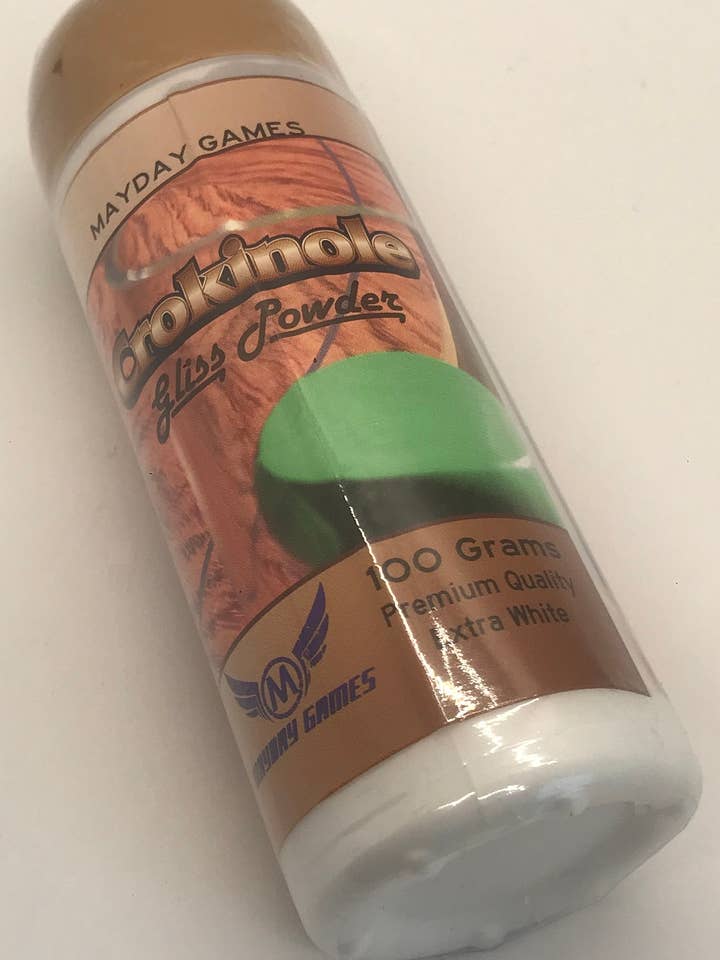 Crokinole Premium Gliss Powder -100 Grams for wholesale by Mayday Games