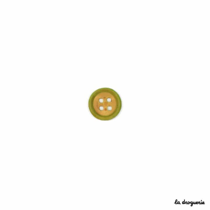 LA DROGUERIE - Wholesale Sewing Button/Snap - "Colored Boxwood" Button 14 mm4