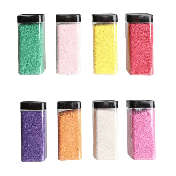 B&B - Wholesale Decorative Tabletop Object - Assorted Decorative Stones 8 Multicolor 7X7X16cm