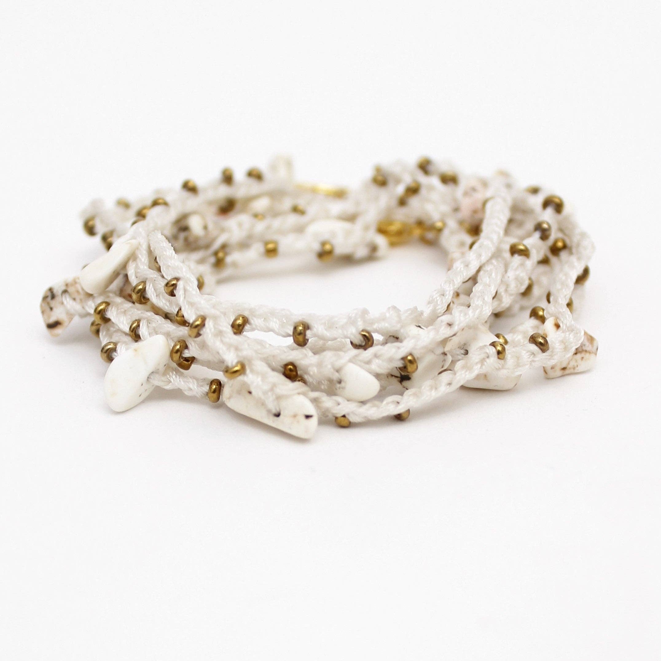 Bali Queen - Wholesale Sunglasses/Eyeglasses Strap - Women's - Woven Gemstone Eyeglass/Mask Chain3