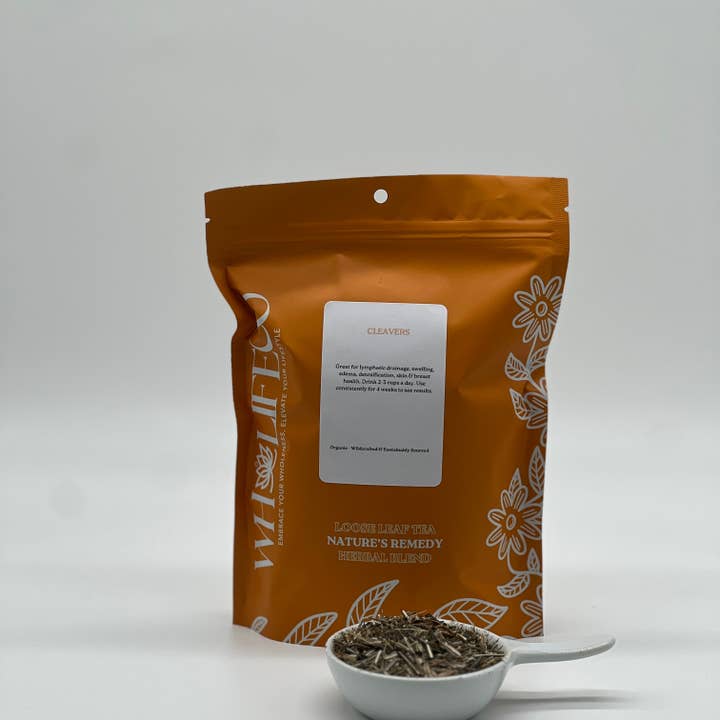 WHOLIFECO - Wholesale Health/Detox Tea - Cleavers Herb - Lymphatic system3