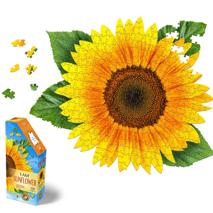 Madd Capp Games & Puzzles - Wholesale Puzzle - Adult - I AM SUNFLOWER 350 piece jigsaw puzzle - gift
