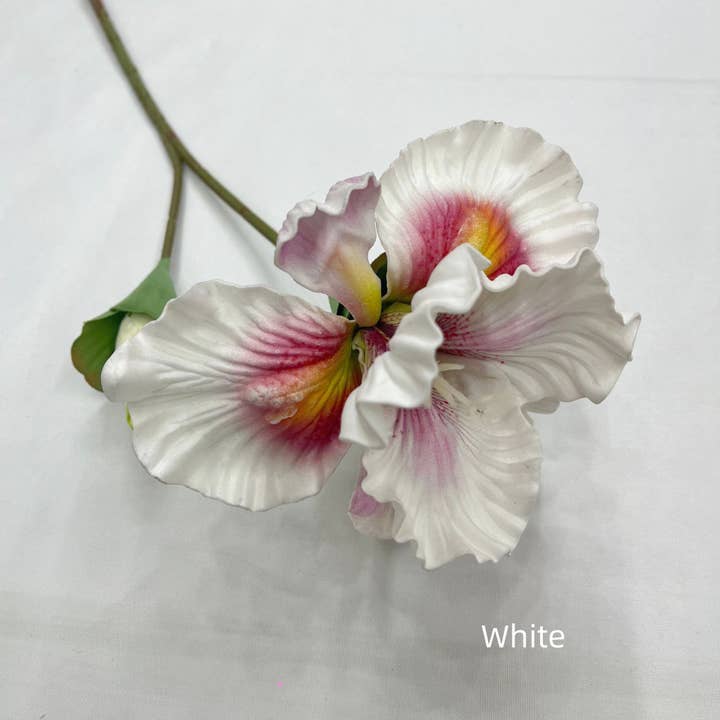 ACNITE Artist Boutique - Wholesale Artificial Flowers - 9 colors Real touch iris flower large iris faux flowers