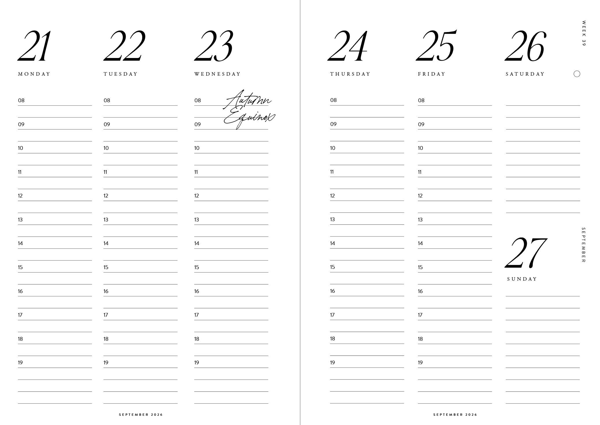 Cozy Publishing – Großhandel Planer – Gemütlicher Planer 2026, Nachthimmel – „Ziele nach dem Mond, Liebling“2